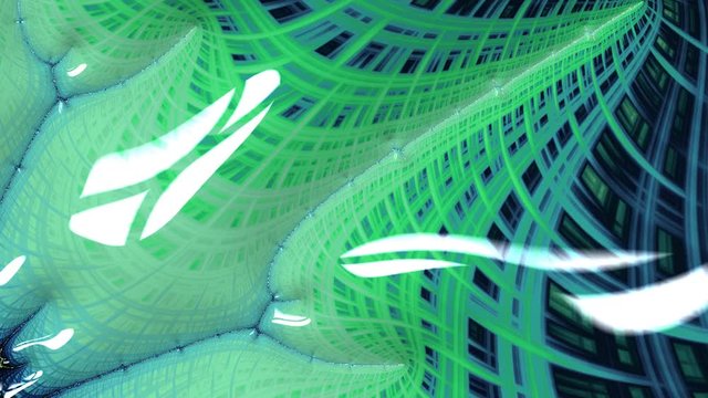 Mandelbrot set exhibit an elaborate and infinitely complicated boundary that reveals progressively ever-finer recursive detail at increasing magnifications. The "style" of this repeating detail 