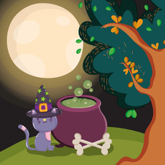 trick or treat - happy halloween