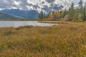 Vermilion Lakes in Banff National Park