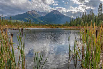 Vermilion Lakes in Banff National Park