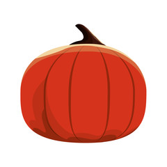 halloween pumpkin with face icon