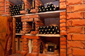 Vine cellar on Pelješac, Croatia