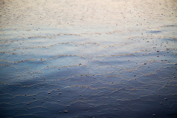 Ocean Sunset Ripples