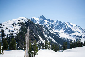 Fototapeta premium mountains in winter
