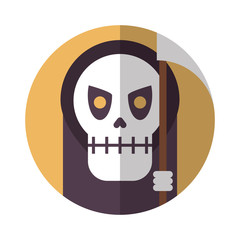 boy with death halloween costume