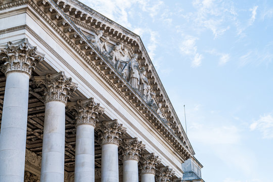 The Fitzwilliam Museum in Cambridge