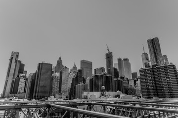 Monochrome Lower Manhattan 