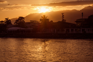 Amanecer en La Ceiba, Atlantida Honduras