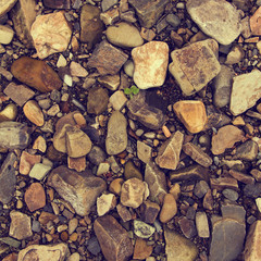 River Stone Background