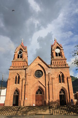 Obraz premium Iglesia de San José. Venecia, Antioquia, Colombia.