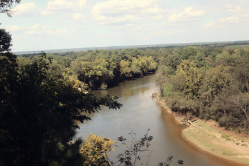 Fototapeta premium View of the river