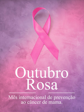 Outubro Rosa - Mês da conscientização do câncer de mama de outubro
