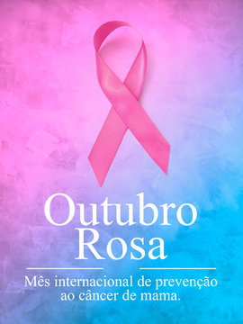 Outubro Rosa - Mês da conscientização do câncer de mama de outubro