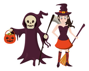 persons with costumes of characters