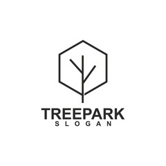Nature, Tree leaf logo template, design concept. vector