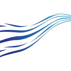 Water wave texture bacground vector