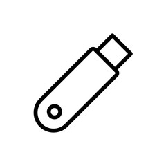 Usb Flash drive icon vector design template