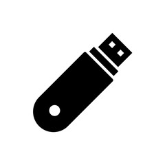 Usb Flash drive icon vector design template