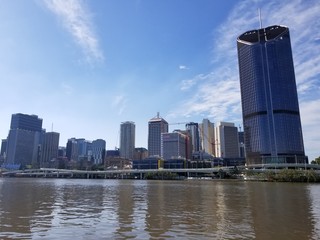 skyline of brisbane