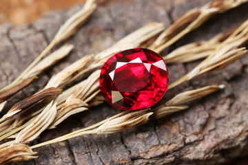 Red Gem Art and Decoration Gemstone RED RUBY