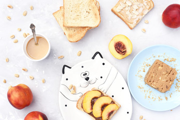 Beautiful composition of delicious and healthy food.