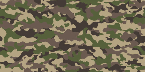 Camouflage background. Seamless pattern.Vector. 迷彩パターン