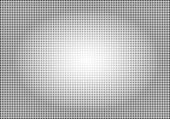 Abstract halftone dotted background. Monochrome pattern with dot and circles.  Vector modern futuristic texture for posters, sites, business cards, cover postcards, interior design, labels, stickers.