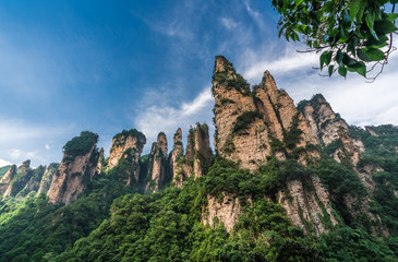 The Gathering of Heavenly Soldiers scenic rock formations