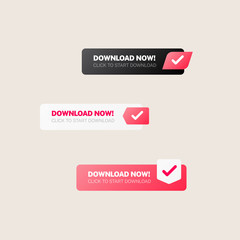 Download Now Modern Web Buttons