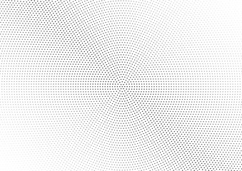 Abstract halftone dotted background. Monochrome pattern with dot and circles.  Vector modern futuristic texture for posters, sites, business cards, cover postcards, interior design, labels, stickers.