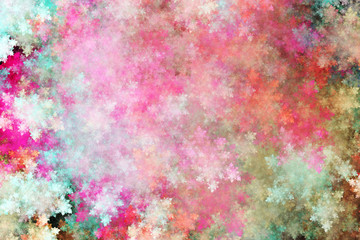 Abstract fantasy ornament pattern.