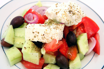Greek village salad