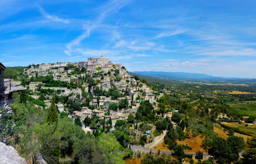 mediterranean village  in the south of france,provence