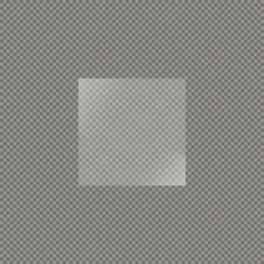 Glass plate icon. Vector illustration