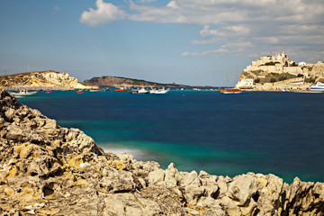 San Domino and SanNicola islands. Tremiti islands