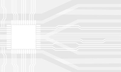 Technology background, abstract chip, integrated circuit, computer technology concept.
