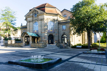Obraz premium Theater of Bad Kissingen in Bavaria Germany