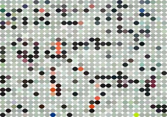 Concept abstract background for interior design. Multicolored figure