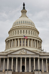 Obraz premium budynek stolicy stanów zjednoczonych w waszyngtonie