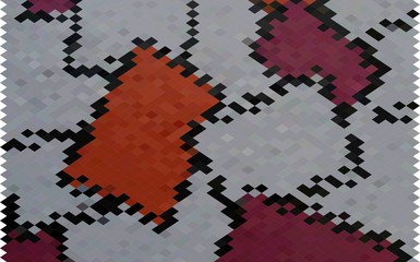 Concept abstract background for interior design. Multicolored figure