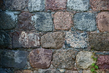 Old stone wall background texture 