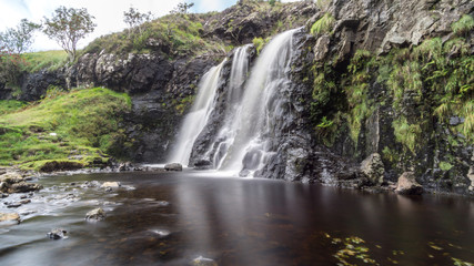 Fototapeta na wymiar Fairy Pools Scotland Isle of Skye