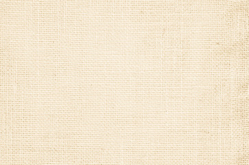 Fototapeta na wymiar Cream pastel texture background. Haircloth or blanket wale linen canvas wallpaper. Rustic canvas fabric texture in natural color. Natural vintage linen burlap fabric texture background.