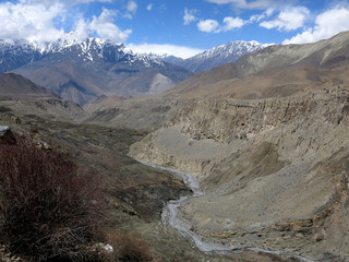 On the way to Muktinath