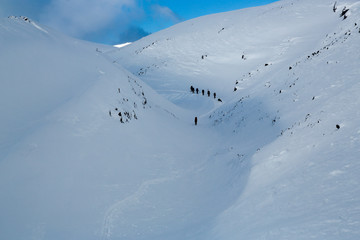 winter mountain landscape