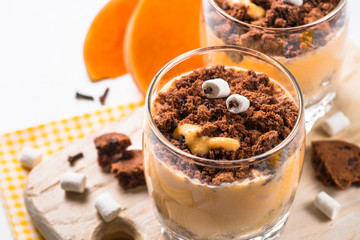 Halloween sweet dessert.