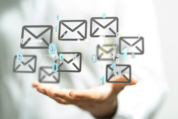 Mail Communication Connection message to mailing