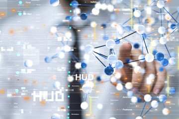 code data concept in hand