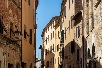 Fototapeta na wymiar Massa Marittima, Tuscany: typical street