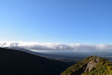 Fototapeta premium The landscape in New Plymouth, North Island, New Zealand